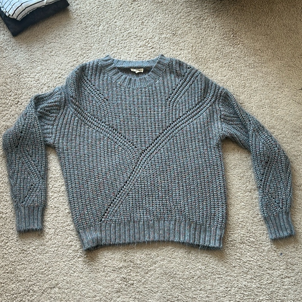 Ee:some gray oversized sweater